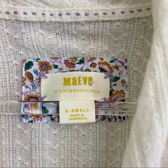 Anthropologie Rafaela Hacci Surplice Top XS - Picture 11 of 13